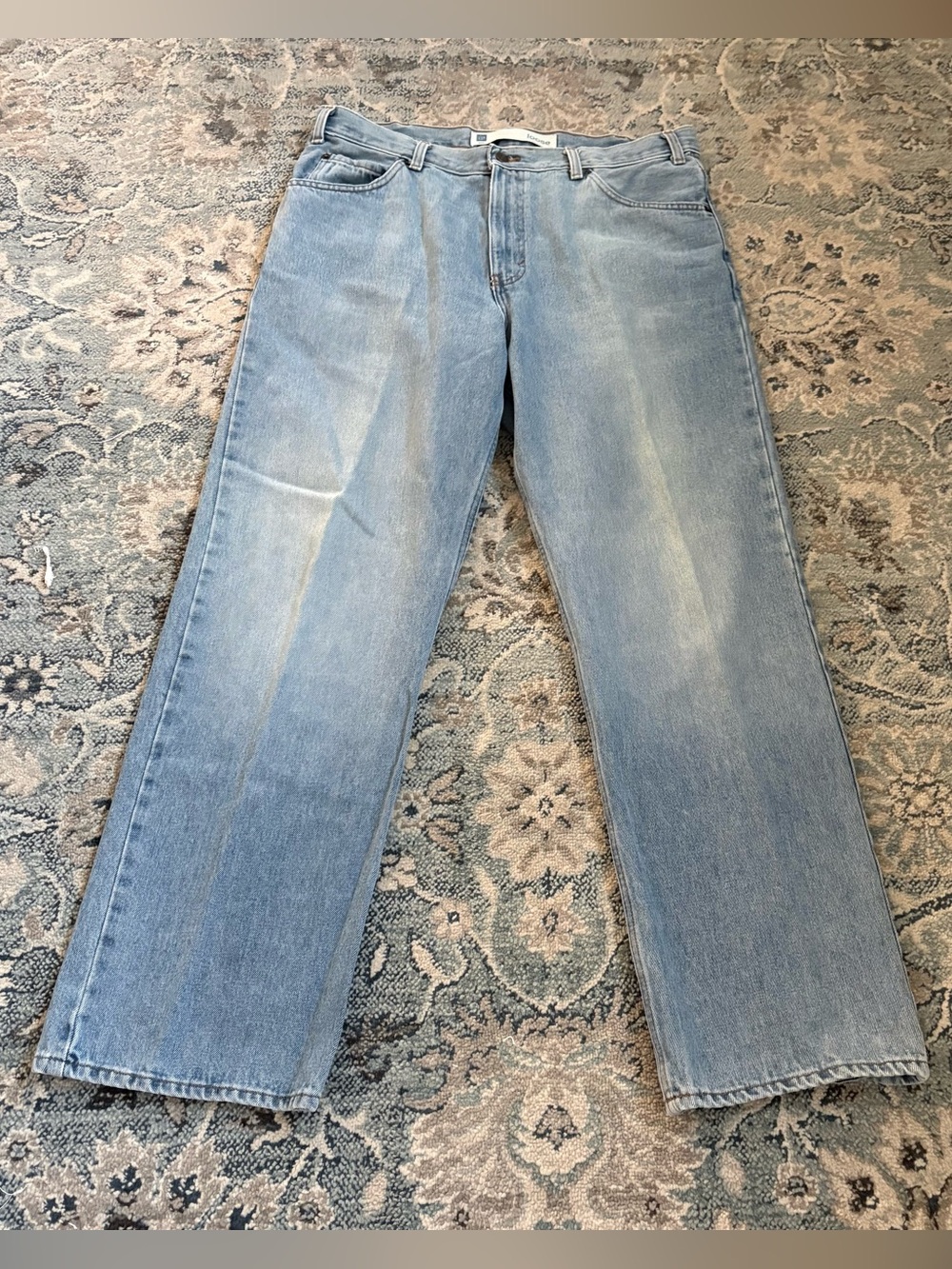 Vtg 90s GAP Loose Fit Baggy Jeans 100% Cotton Fits 38x32 (Tag 36)